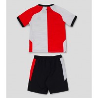 Feyenoord Heimtrikotsatz Kinder 2024-25 Kurzarm (+ Kurze Hosen)